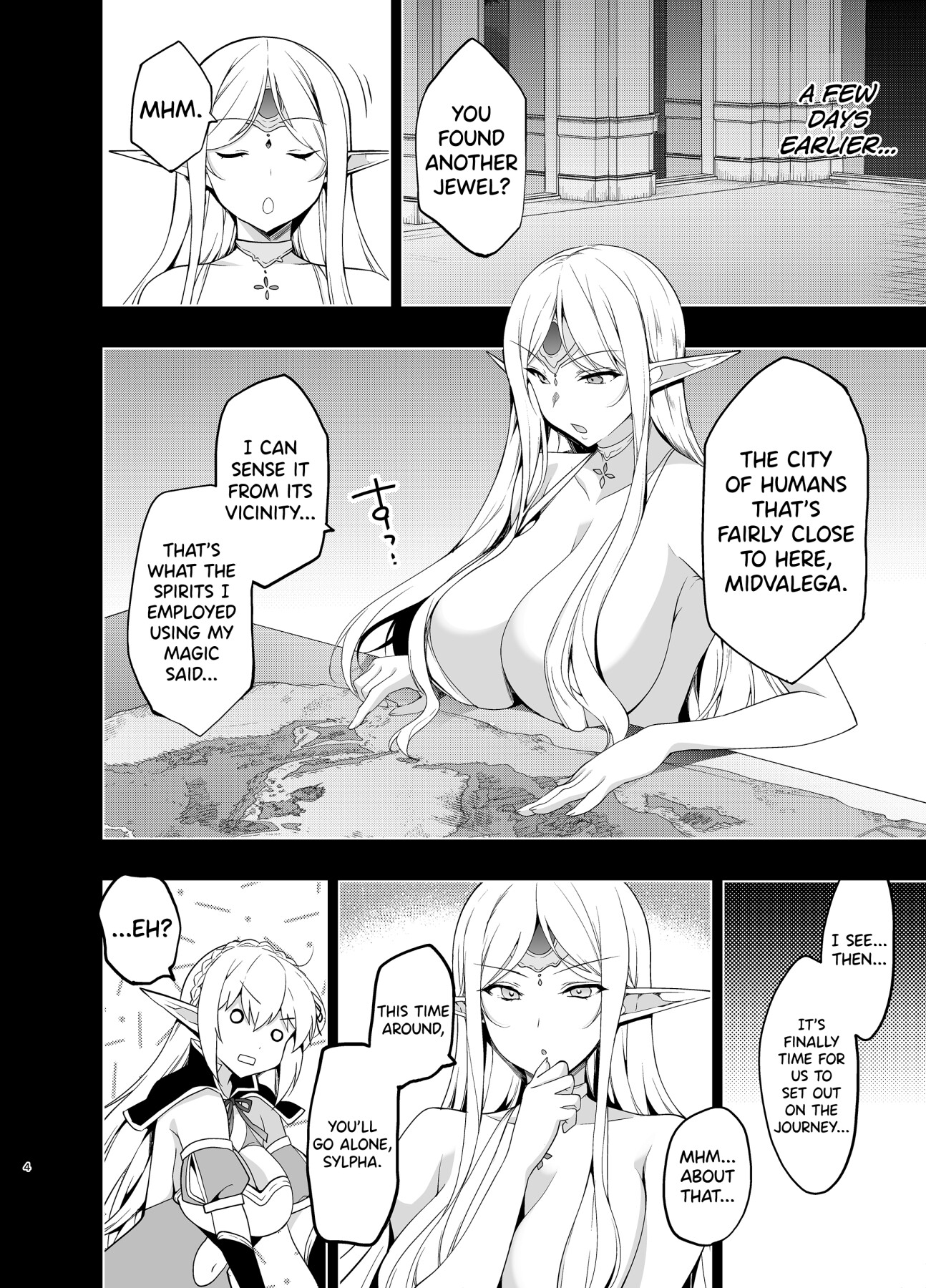 Hentai Manga Comic-A Book About Putting a Lewd Seal On an Elf Girl LEVEL:5-Read-3